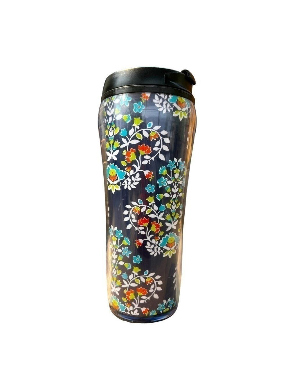 Vera Bradley Floral Travel Insulated Tumbler